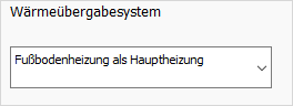 Bereich Wärmeübergabesystem Linear Revit