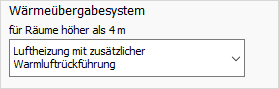 Wärmeübergabesystem Linear Building