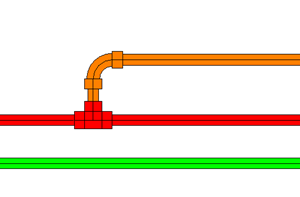 Leitungen Schema Systemtyp Linear Revit