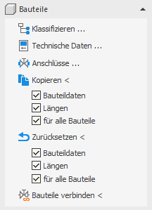 Analyse Heating Bauteile Linear AutoCAD