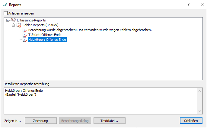 Reports Dialog Linear Revit