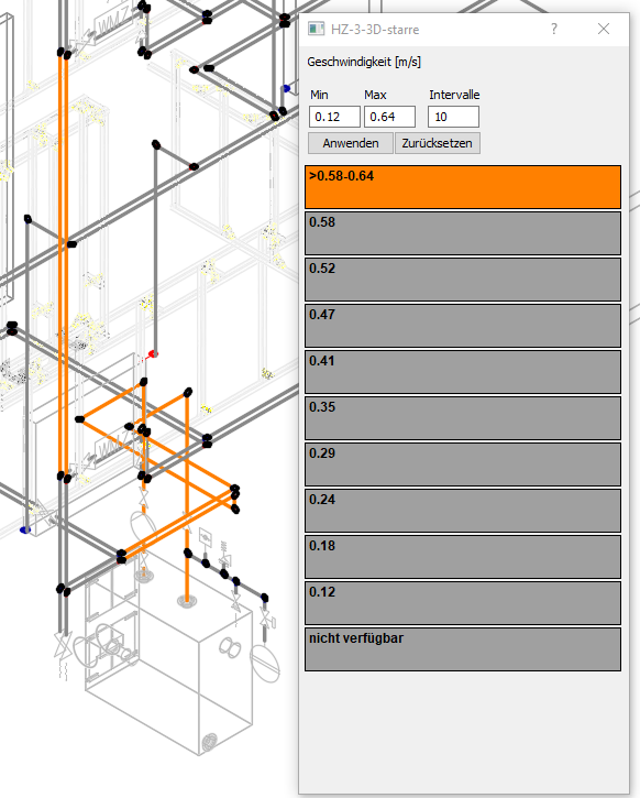 Visualisierung Schema Linear AutoCAD