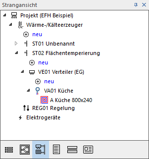 Strangansicht Linear Building