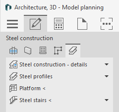 Steel construction Linear AutoCAD