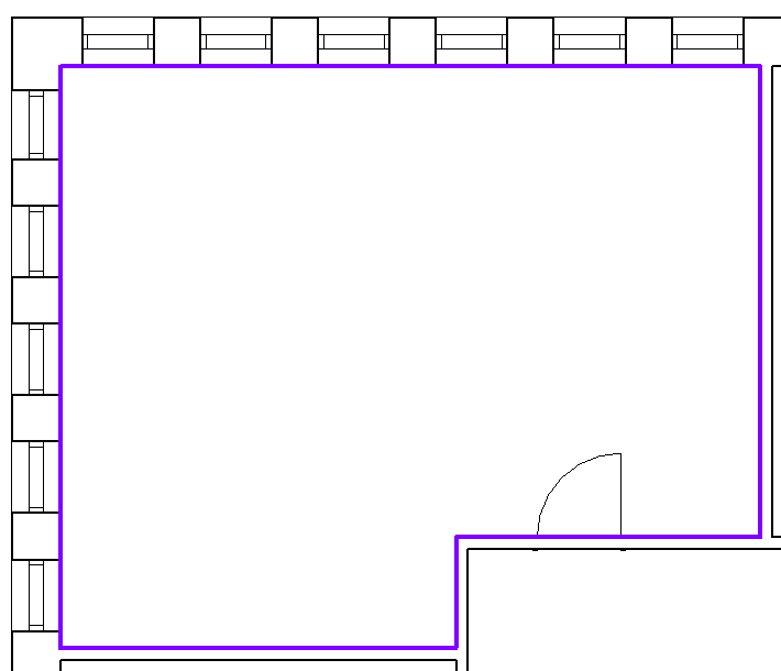 Laying area Linear Revit