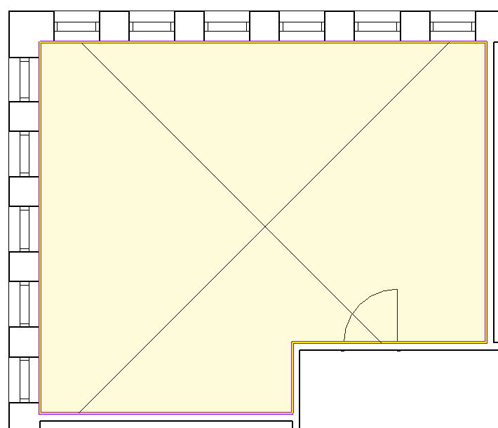 Laying area Linear Revit