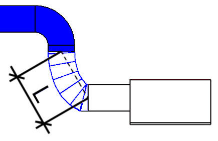 Flexible connection length Linear Revit