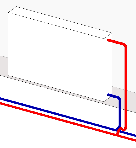 Sketch heating Linear Revit