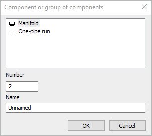 Dialog component component groups Linear Building