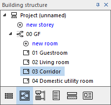 Section building structure Linear Building