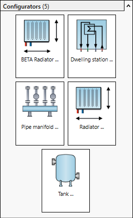 Configuration heating cooling Linear Reivt