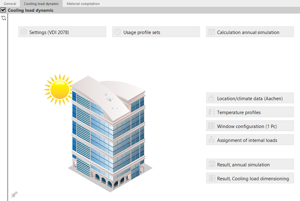 Module overview handling Linear Building