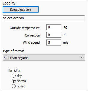 Area tab heat load Linear Building