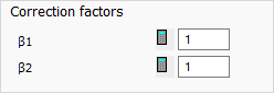 Correction factors Linear Building