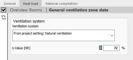 Ventilation system Linear Building