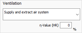 Linear Building ventilation settings