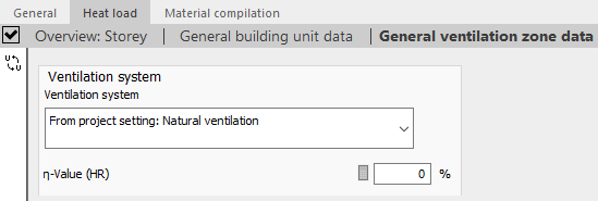 Heat load building Linear Building