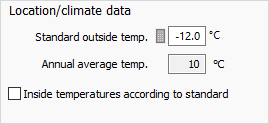 Climate data section Linear