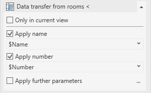 Data transfer architecture Linear Revit