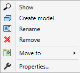 Context menu zoning Linear Revit