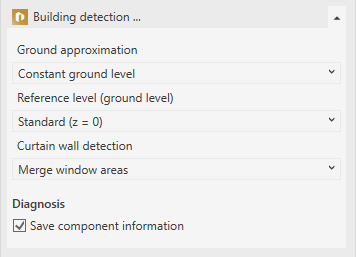 Building detection Linear Revit