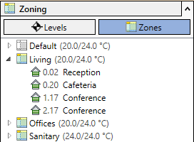 Section zoning Linear Revit