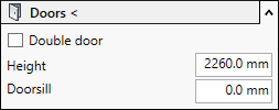 Dialog doors Linear Revit