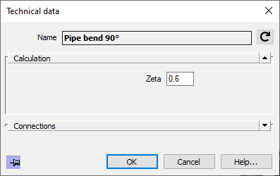 Technical data bend Linear Revit