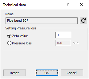 Technical data bend Linear Revit