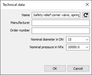 Technical data safety relief valve Linear Revit