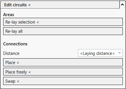 Edit circuits panel heating cooling Linear Revit