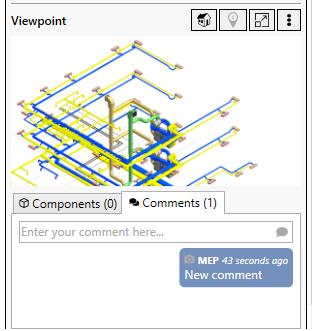 Reports view point Linear Revit