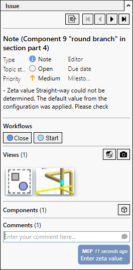 Reports tasks issues Linear Revit