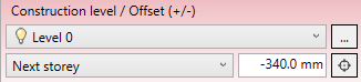Construction level Linear Revit