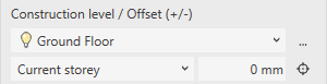 Construction level offset Linear Revit