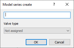 Dialog create model series Linear Revit