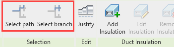 Path branch Linear Revit