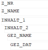 Align objects Linear Report Edit