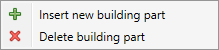 Table context menu Linear Revit